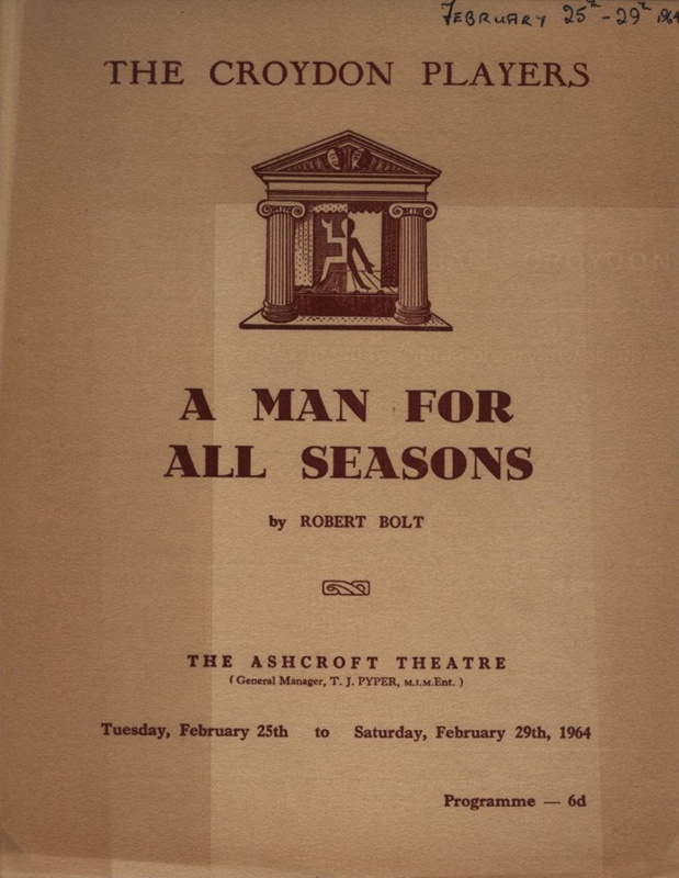 a man for all seasons play A man for all seasons summary robert bolt a man for all seasons robert bolt’s play a man for all seasons is based on the life of sir thomas more, chancellor . a man for all seasons play A man for all seasons summary robert bolt a man for all seasons robert bolt’s play a man for all seasons is based on the life of sir thomas more, chancellor .