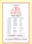 PROGRAMME MUSIC SHAKIN' STEVENS TOUR DATES; NOV 1981; 198111FK