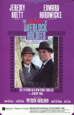 THE SCRET OF SHERLOCK HOLMES - THEATRE; OCT 1989; 198910MA | eHive