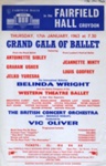 FLYER BALLET BELINDA WRIGHT; JAN 1963; 196301BG