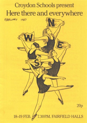PROGRAMME DANCE CROYDON SCHOOLS ASSOCIATIONS; FEB 1987; 198702FC 