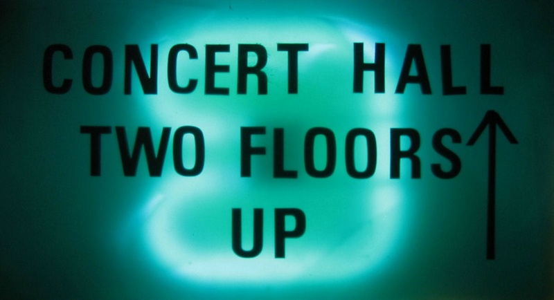 PHOTO FAIRFIELD SIGN FOR THE CONCERT HALL; JAN 2007; 200702FA | eHive