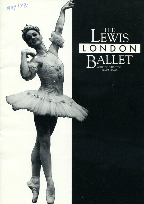 Programme - Dance - The Lewis London Ballet Company; May 1991; 199105ma 