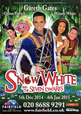 SNOW WHITE AND THE SEVEN DWARFS CHRISTMAS PANTOMIME - FLYER; DEC 2014; 201412NA