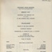 PROGRAMME CROYDON HIGH SCHOOL SPEECH DAY; FEB 1963; 196302BG