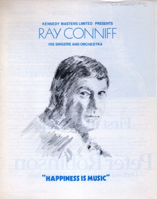 PROGRAMME RAY CONNIFF; OCT 1973; 197310BE