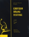 PROGRAMME CROYDON DRAMA FESTIVAL; MAY 1967; 196705BS