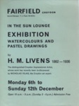 FAIRFIELD FLYER ART EXHIBITION HORACE MANN LIVENS; DEC 1965; 196512BC