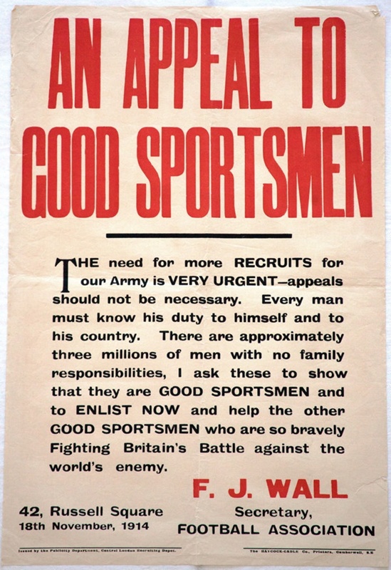 World War 1 Poster; HaycockCadle Co., Camberwell; 1914; 2014.93.211