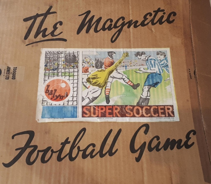 Balyna Super Soccer Football Game Box; Toogood and Jones Ltd