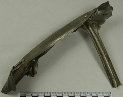 Fragments of airship; Schütte-Lanze; 1916; 1105
