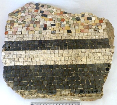 Roman mosaic fragment ; AD 200-400; 1921.1021 Roman mosaic fragment ; AD 200-400; 1921.1021