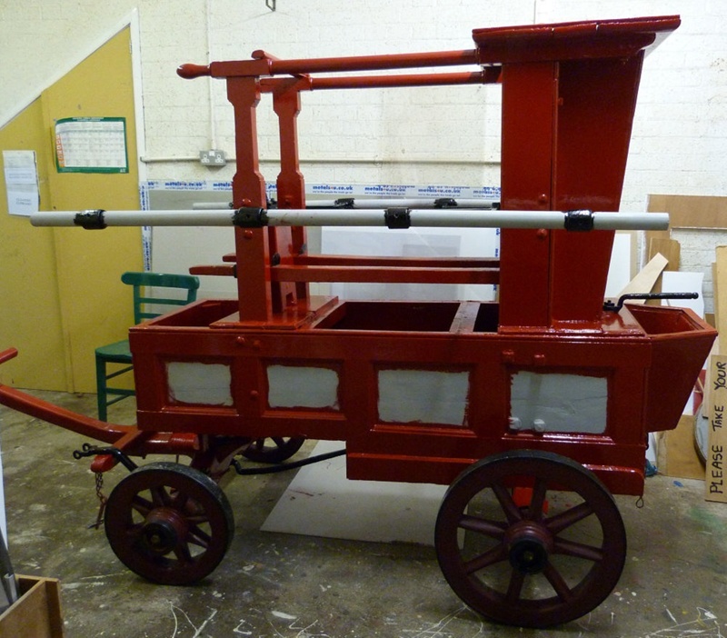 Hand tub fire engine; John Bristow; 1793; 853/1 | eHive