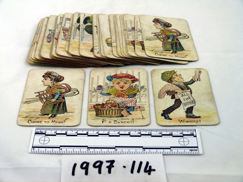 Cries of London card game; 1997.114 eHive