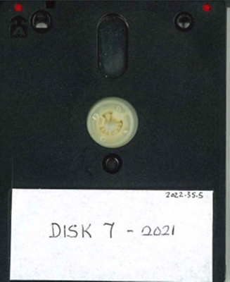 Floppy disk; circa 1990s; 2022.35.5 | eHive