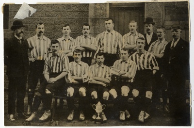 FA CUP WINNERS SHEFFIELD UNITED F.C TEAM PRINT 1902 