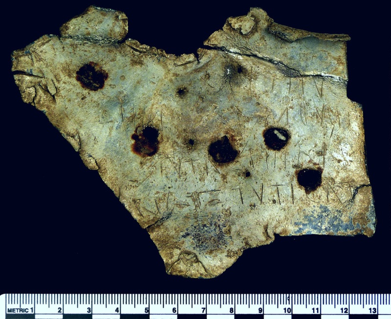 Lead curse tablet; 100-150; 1930.5789 | eHive