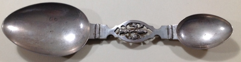 Antique Hinged Medicine Spoon; Unknown; Mid to Late 19th Century ...