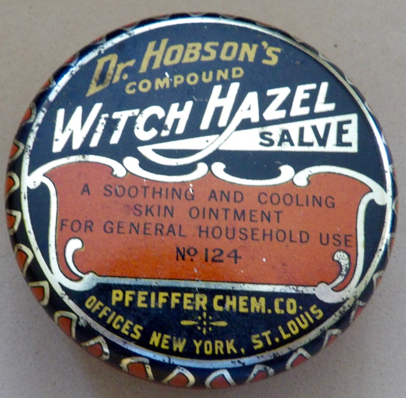 KPM ベルリン　ダブルソルトセラー　天使 Dr. Hobson's Compound Witch Hazel Salve; Pfeiffer Chemical Company