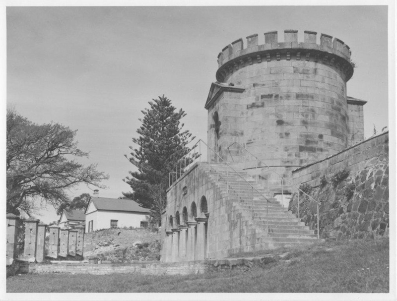 Magazine and Commandant's Cottage, Port Arthur, Tasmania.; Thwaites, Jack; 1969; TSO00018562.10