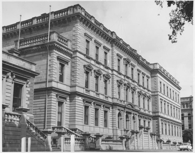 Public Buildings, Franklin Square, Hobart, Tasmania; Thwaites, Jack; 14 Sept-1969;