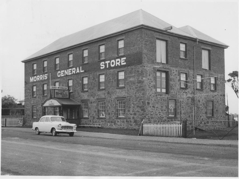 Morris's General Store, Swansea, Tasmania; Unknown; 1963; TSO00018351