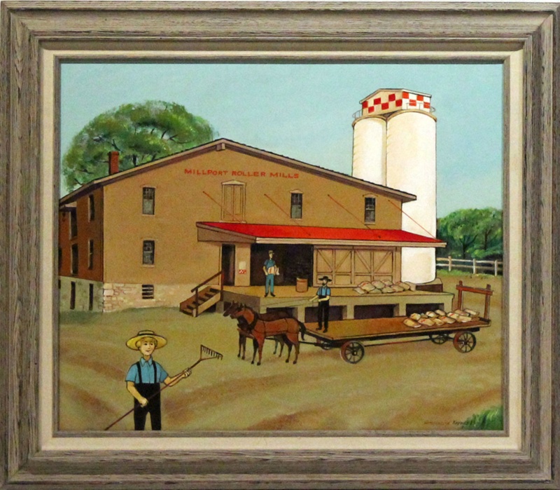 Millport Mills; Constantine "Gus" Kermes (American, 19232009); 1989; TC2015.73.... eHive