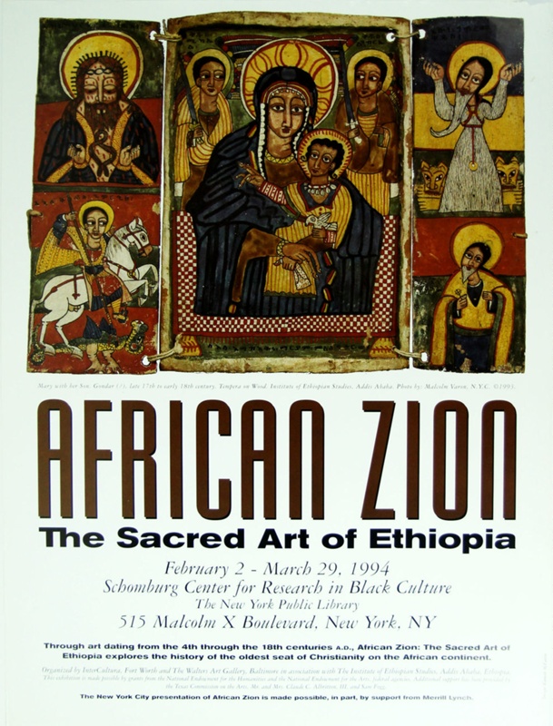 African Zion: The Sacred Art of Ethiopia. Schomburg Center for
