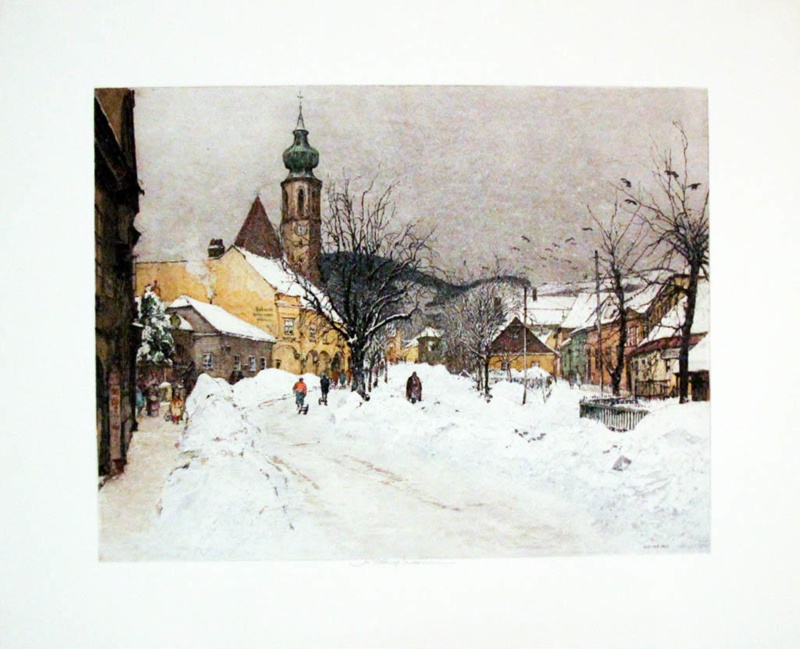 Grinzing; Luigi Kasimir (Austro-Hungarian, 1881-1962); Feb 1940