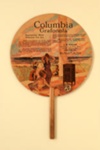 Advertising fan for Columbia Grafanola and Columbia Records; LDFAN2011.7