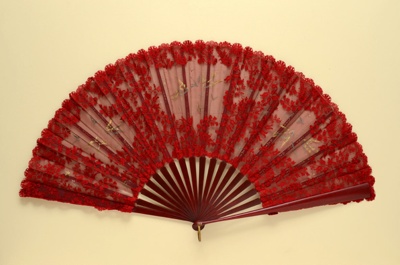 Folding Fan; c. 1880; LDFAN1994.187
