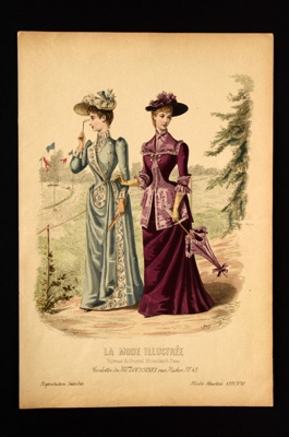 Fashion Plate; 1891; LDFAN1990.58