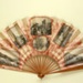 Folding fan depicting points of interest in Hastings, England; c.1890; LDFAN2011.43