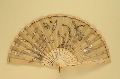 Folding Fan; c. 1900; LDFAN2012.16