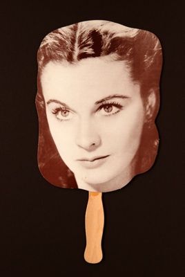 Advertising fan for Gone With The Wind 50th Anniversary; 1989; LDFAN1989.4