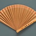 Half Cockade Fan; c. 1990; LDFAN1997.16