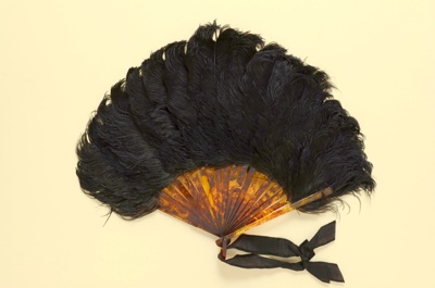 Feather Fan; c. 1920-1930; LDFAN1996.8