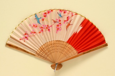 Folding Fan; c. 1940; LDFAN1999.45