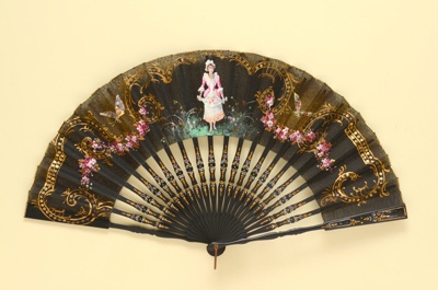 Folding Fan; c. 1914; LDFAN2003.219.Y