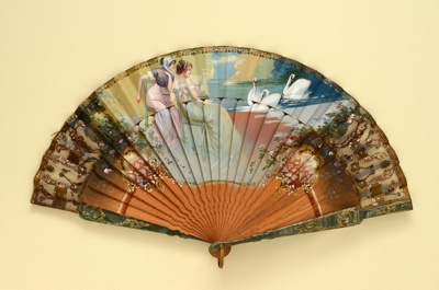 Folding Fan; c. 1910-15; LDFAN2003.66.Y