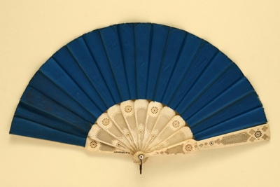 Folding Fan; c. 1860; LDFAN2003.10.Y
