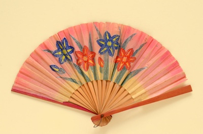 Folding Fan; c. 1946; LDFAN2003.449