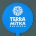 Advertising fan for Terra Mitica, Benidorm, Spain; LDFAN2003.437