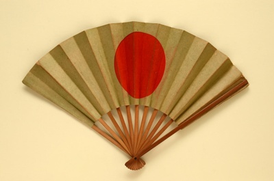 Folding Fan; c. 1940; LDFAN2011.127