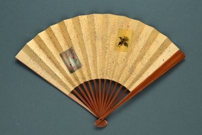 Folding Fan; c. 1900; LDFAN2006.42