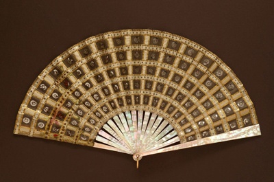 Folding Fan; c. 1910; LDFAN2005.20