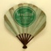 Fan advertising 'Vera Mint de Ricqules'; c. 1920s; LDFAN2001.40