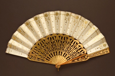 Folding Fan; c. 1860; LDFAN2010.145