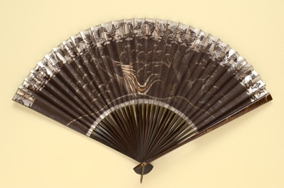 Folding Fan; c. 1900; LDFAN2006.35