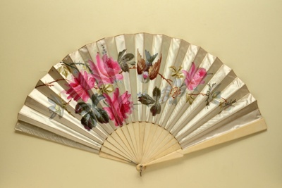 Folding Fan; c. 1880; LDFAN2010.98